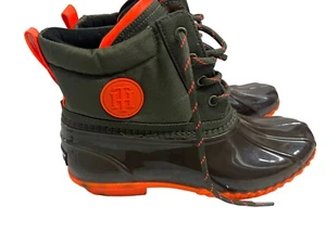 TOMMY HILFIGER Mujer Talla 9 Haryett Pato Botas Aisladas Impermeable Botín de Nieve - Imagen 1 de 16
