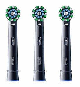 Oral-B Pro CrossAction Ersatzbürsten Schwarz 3 Stück Original - Bild 1 von 1