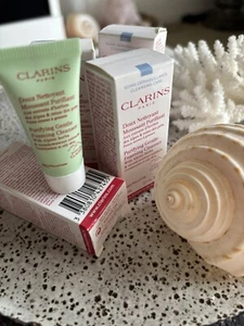 Clarins Purifying Gentle Foaming Cleanser 5 ml Sample Travel Size Alpine x 4 - Picture 1 of 3