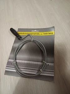 Rohrreinigungswelle Metall 1m | Rohrreinigungsspirale Abflussrohr Rohrspirale - Bild 1 von 1