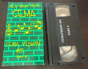 CEMA VISION #15 Part 2 (VHS) -- Music -- Beastie Boys -- Body Count - Foto 1 di 3