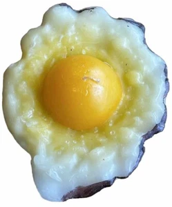 1970s FRIED EGG CANDLE/SUNNY SIDE UP VERY RARE!! SEE DETAILS!! - Picture 1 of 8