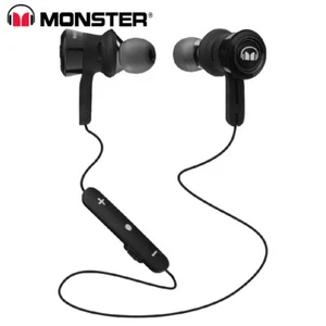 Monster Clarity HD BLACK In-Ear Bluetooth Wireless Headphone  - Picture 1 of 4