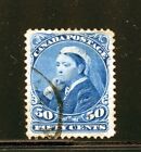 Canada #47 (CA807) Ottawa Printing 50 deep blue, 1893, Used, F-VF, CV$85.00