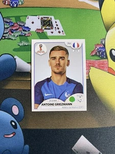 2018 Panini Russia FIFA World Cup Stickers Antoine Griezmann France Pink Back - Picture 1 of 3