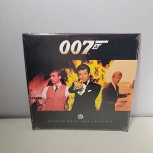 James Bond 007 Souvenir VTG Calendar New Unused Sealed 1998 Classic Bond - Picture 1 of 5