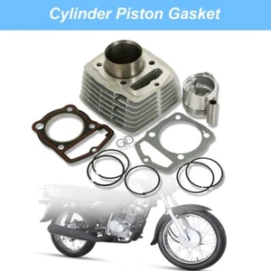 Rings Gasket Cylinder Piston Silver New Kit Aluminum Fit For Honda XL125 SL125 - Picture 1 of 10