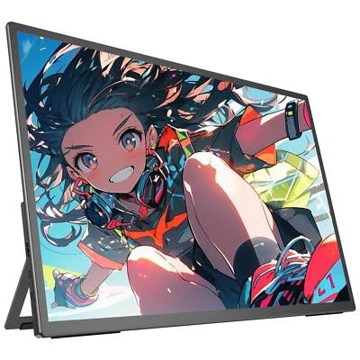 UPERFECT Portable Monitor 21,5 Zoll 120Hz 1080P FHD GroBer Tragbarer Bildschirm - Bild 1 von 4