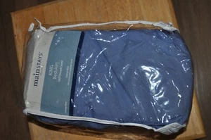 King Size Blue Bedskirt - Picture 1 of 7