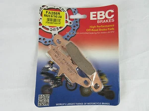 Kawasaki KX85 97-18 front brake pads EBC FA258R motocross - Picture 1 of 1