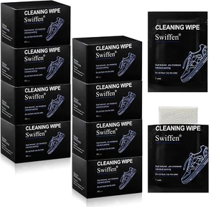 400 Pcs Shoe Wipes Quick Sneaker Wipes Pre Moistened Shoe Cleaner Wipes Individu - Picture 1 of 12