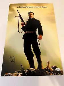 Brad Pitt Signed Autographed 12x18 Photo Inglourious Basterds JSA - Picture 1 of 1
