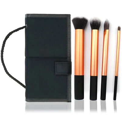 5-teiliges Make-Up Pinselset - Schminkpisel mit Schutz-Tasche für Unterwegs - Bild 1 von 4