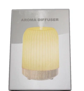 Aroma Diffuser White Unbranded Essential Oil Aromatherapy - Picture 1 of 4