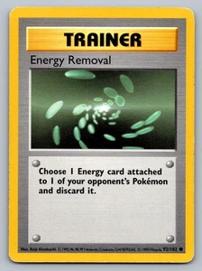 Pokémon TCG Base Set Energy Removal #92 - Bild 1 von 2