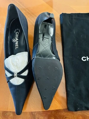 Zapatos vintage Chanel talla 38,5 Foto 1 de 4