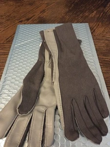 USGI Surplus GLOVES, FLYERS, SUMMER, GREEN COLOR SIZE: 9, NSN:8415-01-029-0112 - Picture 1 of 3