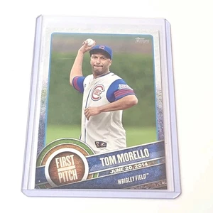 2015 Topps First Pitch #FP11 Tom Morello Chicago Cubs Rage Against the Machine - Bild 1 von 2