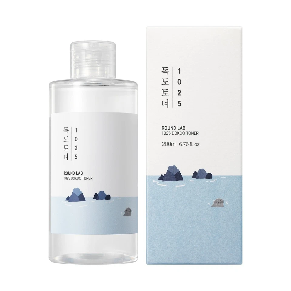 Tónico Round Lab 1025 Dokdo calma la piel rica en minerales agua de mar 200 ml NUEVO Foto 1 de 1
