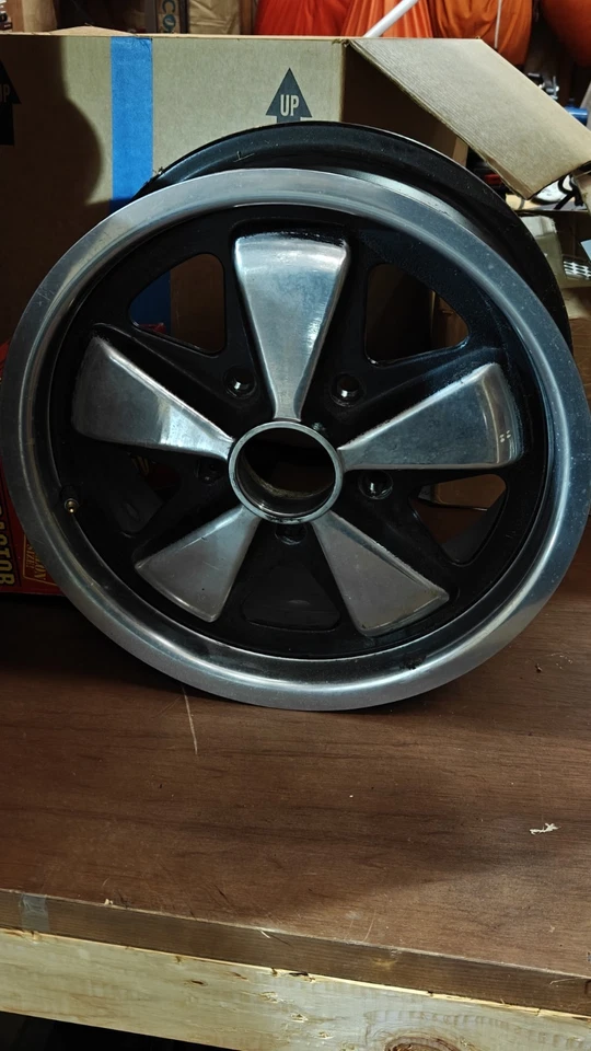 Réplica de ruedas Porsche Fuchs 1969-1973 American Eagle Racing 911 912 6x15  Foto 1 de 3