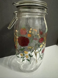 R.Carman Canister Mums, Wheat & Wildflowers 2 L Made France Bale Closure - Picture 1 of 16