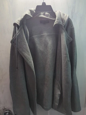 New Look Women's Button Up Gray Coat - Image 1 of 4