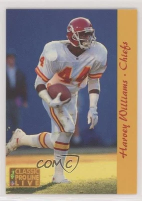 1993 Classic Pro Line Live Harvey Williams #122 - Image 1 of 2