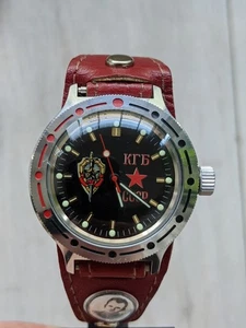 NEW men's watch Vostok Commander Komandirskie military Soviet Russian KGB - Picture 1 of 24
