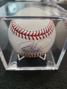 Barry Larkin Signed Official MLB Baseball Ball Beckett Witnessed 2W916874 - Picture 1 of 3