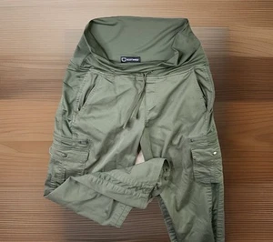 SCOTTeVEST Cargo Pants Margaux Cargaux Army Green Utility Travel Hiking Sz L - Picture 1 of 7