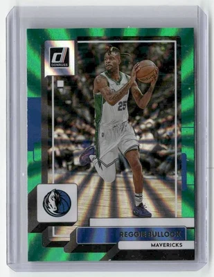 Reggie Bullock 2022-23 Donruss #183 Holo Laser Green - Image 1 of 2