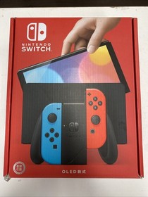 Nintendo Switch OLED Model Handheld Console 64GB Neon Red / Neon Blue (HK)