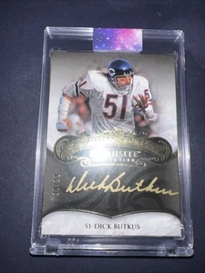 2008 Upper Deck Exquisite Collection Legendary Gold Signature Dick Butkus 10/20 - Picture 1 of 4
