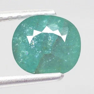 2.24 Ct Dainty (8 x 7) 100% Natural Copper Manganese Bearing Paraiba Tourmaline - Picture 1 of 7