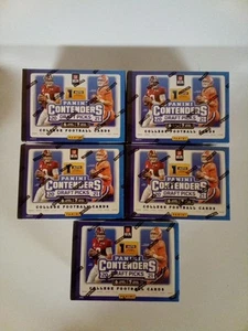2021 Panini Contenders Draft Picks 1 Auto Box College Football Lot Of (5) -# - Picture 1 of 3