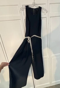 NWT -Banana Republic Cropped Wide Leg Jumper With Pockets Retail: $148 Size: 8 - Picture 1 of 20