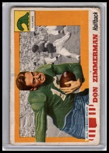 1955 Topps All-American #49 Don Zimmerman - Picture 1 of 2