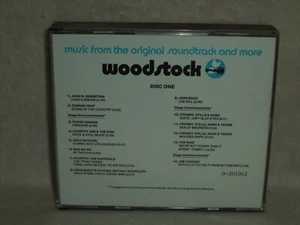 WOODSTOCK Music From the Original Soundtrack and More 2 CD's CLASSIC ROCK VG+ - Picture 1 of 7