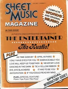NOTENZEITSCHRIFT - 12 AUSGABEN - 1. AUSGABE & 1. JUBILÄUMSAUSGABE - 1977/8 & 1992/3 - Bild 1 von 12