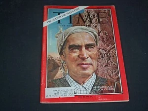 1963 DECEMBER 13 TIME MAGAZINE - NELSON GLUECK, ARCHAEOLOGIST - T 1959 - Picture 1 of 2