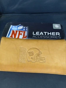 New York Giants NFL Embossed Brown Long Wallet - Picture 1 of 2