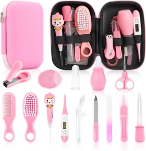 Baby Healthcare and Grooming Kit, 15 in 1 Baby Safety Set Newborn Nursery Health - Picture 1 of 12