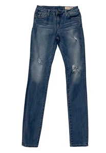 Ag Adriano Goldschmied Kids Girls Youth size 16 Skinny Distressed AG ED Jeans - Picture 1 of 11