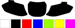 2000-2002 Yamaha YZ250f 426f Number Plates Side Panels Graphics Decal - Picture 1 of 1