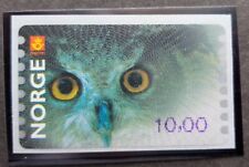 [SJ] Norway Owl 2002 Wildlife Fauna Birds (ATM Machine Frama Label stamp) MNH
