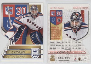 2003-04 Pacific Crown Royale Blue /850 Mike Dunham #66
