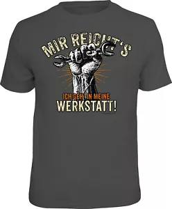 Eslogans Camiseta-Conmigo Reicht's-Taller-Hombre Camiseta Geburtstag-Geschenk - Imagen 1 de 2