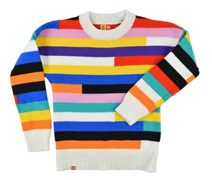 Target Lego Strickpullover Kleinkind Größe 4T mehrfarbig gestreift Langarm - Bild 1 von 14