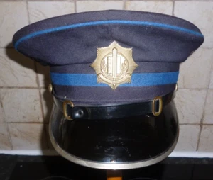 OBSOLETE NO LONGER IN SERVICE DUTCH POLICE OFFICERS VISOR CAP - Picture 1 of 5