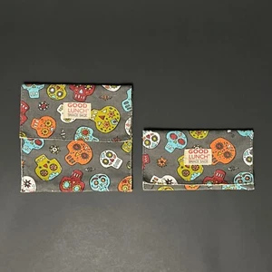 Sugar Booger Caramelo Estampado Calavera Buen Almuerzo Snack Bolsas - Imagen 1 de 3